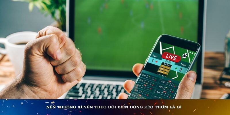 Nên thường xuyên theo dõi biến động kèo thơm